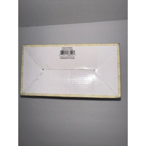 Santa's Sleigh Christmas Poinsettia Flower Center Piece Candy Dish World Bazaars - Picture 12 of 12